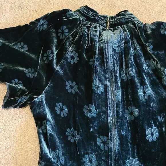 Katespade Clover Velvet dress - Picture 5 of 11